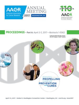 cover image of AACR 2017 Proceedings